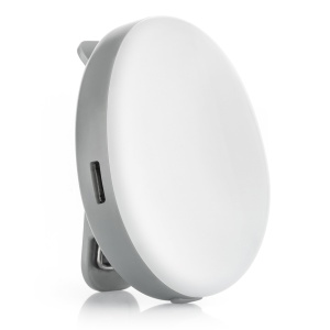 Lampa de Noapte Reer 52361 cu Clip, LED, 2 Helligkeitsstufen, Timer 15 minute, Gri