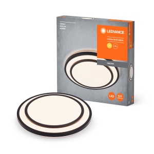 Lampa de tavan LEDVANCE ORBIS BERLIN, 490mm, 36W, 4700lm, neagra