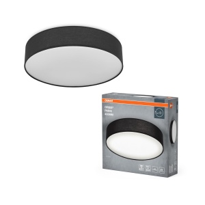 Lampa de tavan Osram ORBIS PARIS 400mm, neagra, design modern, 2XE27 - Img 4
