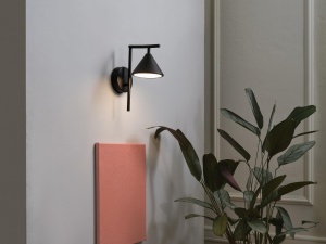 Lampa decorativa LEDVANCE Fuji Wall, 5W, 3000K, Negru - Img 2