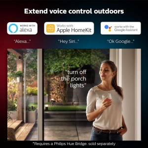 Lampa Exterioara Philips Hue Nyro, 1020 lm, Dimmabila, Negru - Img 8