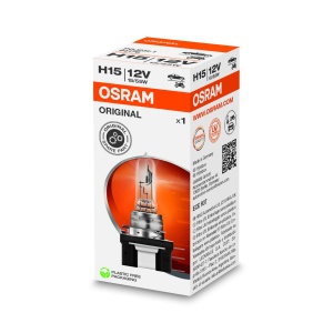 Lampa H15 OSRAM ORIGINAL, 12V, 55W, OEM, Made in Germany
