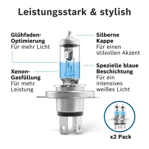 Lampa Halogen pentru Scheinwerfer Bosch H4 Plus 150 Gigalight, 12V 6055W, 150 Lumina - Img 5