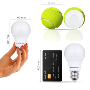 Lampa LED Blaupunkt A60 E27 6W, 600 Lumen, 4000K - Img 4