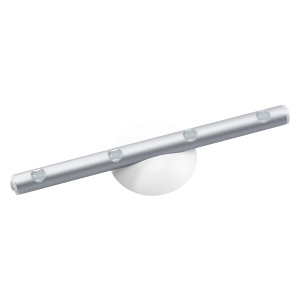 Lampa LED cu acumulator LEDVANCE, design modern, aluminiu, argintie