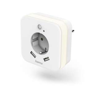 Lampa LED cu senzor de miscare Hama, 2x USB A, 3000K, 0.3W - Img 4