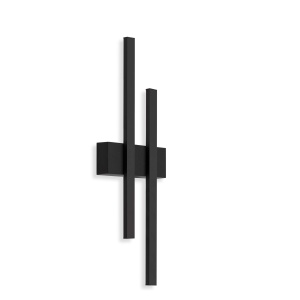 Lampa LED de Exterior TELEFUNKEN GRAZ 2-flama, 8W, 780 Lumen, Negru