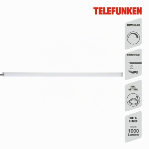 Lampa LED de sub dulap TELEFUNKEN, 80 cm, 9 W, senzor tactil, argintie - Img 2