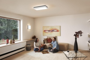 Lampa LED Deckenleuchte LEDVANCE ORBIS MAGNET SMART Wi-Fi 42W, 3000-6500K, Neagra - Img 8