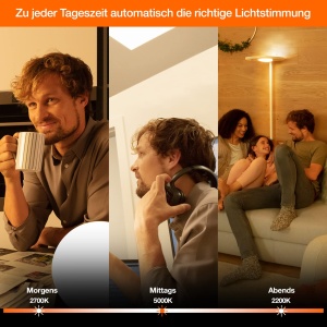 Lampa LED Deckenleuchte LEDVANCE SUNHOME 12W dimmabila, alba, 800Lm - Img 5