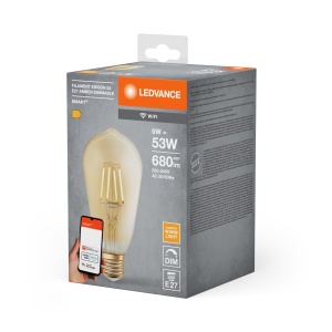 Lampa LED Dimmabila LEDVANCE SMART Edison 6W 2400K - Img 12