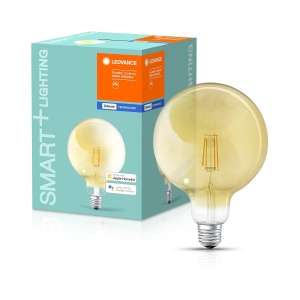 Lampa LED Inteligenta LEDVANCE Smarte, E27, Dimmabila, Filament Globe Gold, 4 buc - Img 2