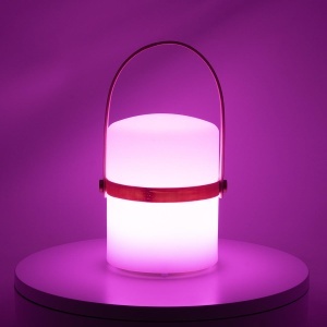 Lampa LED Jocca Portabila cu Telecomanda Reincarcabila USB Interior si Exterior Alba - Img 5