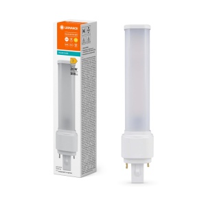 Lampa LED Ledvance Dulux-D 9W Warm White Inlocuire pentru 26W
