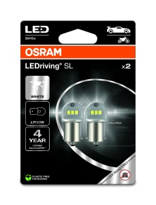 Lampa LED Osram LEDriving SL R10W, Alb 6000K, Set 2 bucati - Img 2