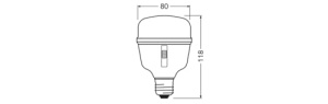 Lampa LED pentru plante Osram Star Grow T80, 20W, E27, lumina alba - Img 10