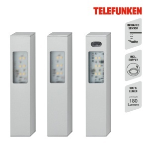 Lampa LED sub mobila TELEFUNKEN, set 3 buc, 2.5 W, 180 Lm, senzor IR - Img 2