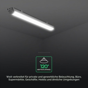 Lampa LED V-TAC TK-Series 120 cm 36W IP65, 4320 Lumen, Neutral Alb 4000K - Img 10