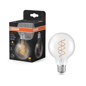 Lampa LED Vintage Osram 1906, 7.2W, 806 lm, E27, Lumina Calda