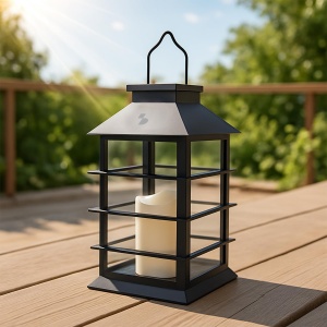 Lampa solara Beper P207ILO303 cu LED, efect flacara, IP44, 8 ore autonomie - Img 7