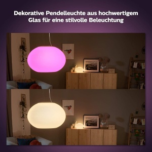 Lampa suspendata LED Philips Hue Flourish, dimabila, 16 milioane culori - Img 5