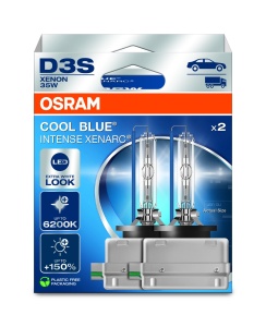 Lampa Xenon Osram XENARC COOL BLUE INTENSE D3S, 6200K, 150 luminozitate