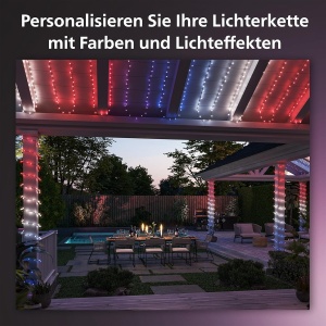 Lant LED Philips Hue Festavia, 500 Mini LED-uri, Alb si Culoare, 40 m, Dimabil - Img 3