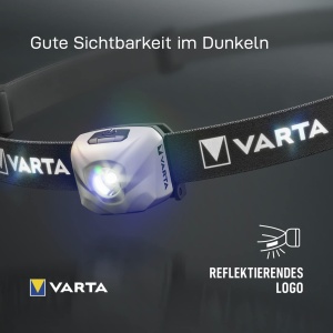 Lanterna frontala VARTA H30R, LED reincarcabila, usoara, rezistenta la stropi - Img 9