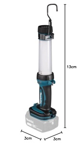 Lanterna LED Makita DML806, 620 Lumen, 14,4V-18V, 2 functii - Img 11