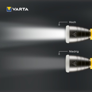 Lanterna LED VARTA Outdoor Sports F20, 5W, 2 moduri de iluminare, galbena - Img 3