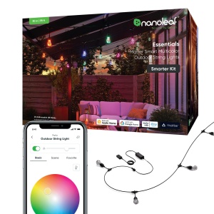 Lanterne LED Exterioare Nanoleaf Essentials Matter, 30M, RGBICW, IP65