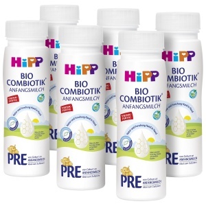 Laptele Primal HiPP PRE Bio Combiotik 200ml, fara BPA, cu Lactose