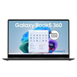 Laptop Convertible Samsung Galaxy Book5 360, Intel Core Ultra 7, 16GB RAM, 512GB, Gri