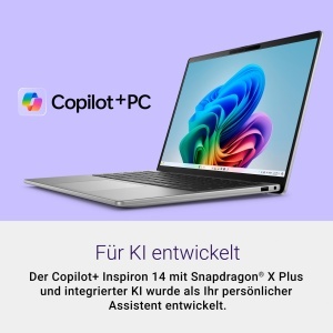 Laptop Dell Inspiron 14 (5441), 16GB RAM, 512GB SSD, Ecran 14 Inch FHD, Titanium - Img 2