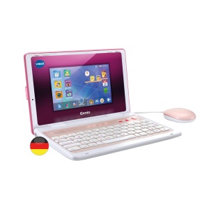 Laptop educational VTech Genio Lernlaptop XL roz 7 LCD, 40 jocuri educative