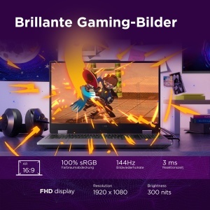 Laptop Gaming Lenovo LOQ 15.6 FHD 144Hz NVIDIA GeForce RTX 5060 Intel Core i5 - Img 9