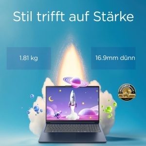Laptop Lenovo IdeaPad Slim 5i Intel Core Ultra 9 16 WUXGA 32GB RAM 1TB SSD Cosmic Blau - Img 3