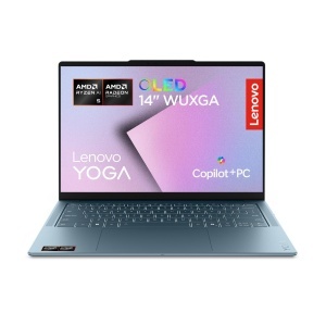 Laptop Lenovo Yoga Slim 7 14 OLED Touch AMD Ryzen 5 16GB RAM 512GB SSD Tidal Teal