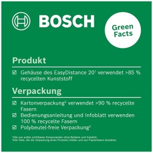 Laser de masurat Bosch EasyDistance 20, precizie 3 mm, masuratori pana la 20 m - Img 3