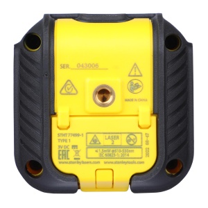 Laser de nivelare Stanley Cubix STHT-77499-1, auto-nivelant, 16m, verde - Img 13