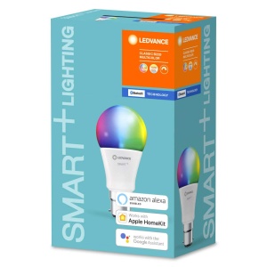 Ledvance LED Smart+ Birne 10W = 60W B22d mat 800lm RGBW 2700K-6500K Dimmbar App Google Alexa Apple HomeKit Bluetooth - Img 2