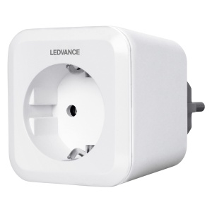 LEDVANCE Smart + priza comutabila Bluetooth, controlabila de la distanta, pentru controlul iluminatului in casa dvs. inteligenta, compatibila cu Apple HomeKit si aplicatia LEDVANCE Smart+ pentru Android, Max 3680W || 50Hz [clasa energetica A+] - Img 1