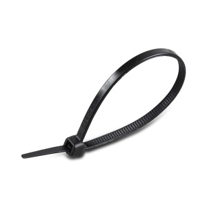Legaturi Cablu V-TAC 11174, 100 buc, 4.5 x 300 mm, Nylon, Negru