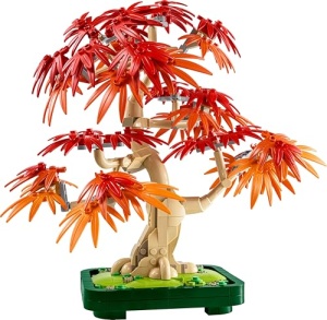 LEGO Botanicals 10348 Bonsai Japonez cu Frunze Rosii si Portocalii Set DIY pentru Adulti - Img 10