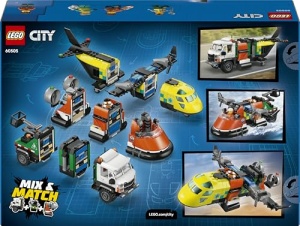LEGO City Set 60505 cu Avion Vehicul de Intretinere si Aeroglisor 990 Piese - Img 13