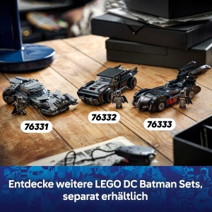 LEGO DC Batman Batmobil 76331 Set creativ pentru copii 9 cu minifigura si functii interactive - Img 7