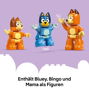 LEGO DUPLO Bluey 10459 Casa Familiei cu Joc Memory si Minifigurine - Img 6