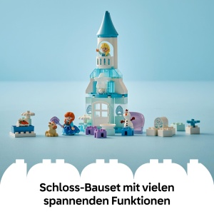 LEGO DUPLO Frozen 10455 Castelul de Gheata al Elsei si Annei Set cu Lumini si Figurine - Img 4