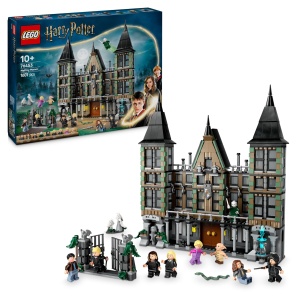 LEGO Harry Potter 76453 Conacul Familiei Malfoy Set de Constructie cu 9 Minifigurine