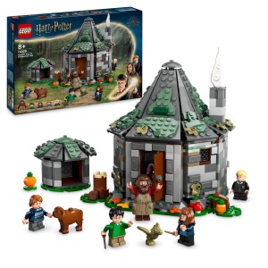 LEGO Harry Potter Hagrids Hutte 76428 Set cu Figurine si Accesorii Magice